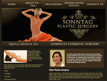 Tablet Screenshot of plasticsurgeryofutah.com